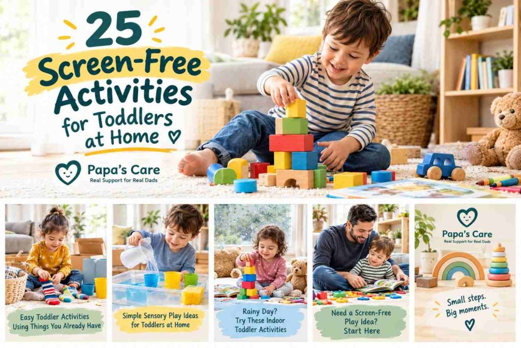 25 Screen-Free Activities for Toddlers at Home.